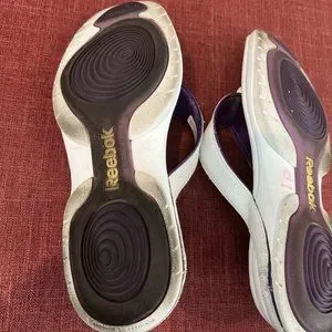 Reebok Shoes Reebok Womens Easy Tone Sandals Flip Flops White